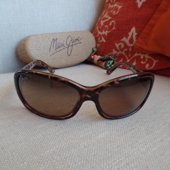 Maui Jim Pearl City in Tortoise/HCL Bronze, Rare - Picture 1 of 7